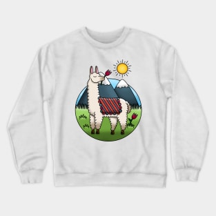 Llama Crewneck Sweatshirt